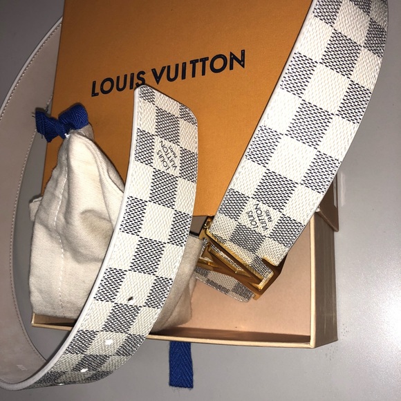 I need to verify a Louis Vuitton belt, how can I tell if it's real